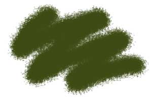 Краска акриловая Акриловая краска темно-зеленая