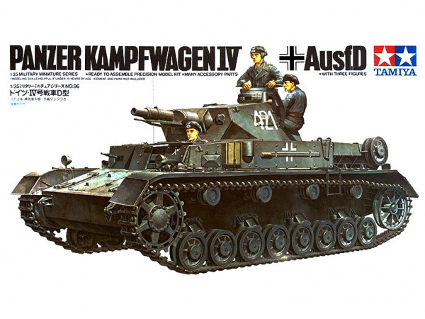 Модель - Немецкий танк Pzkpw IV Ausf.D 1939г. (1:35)