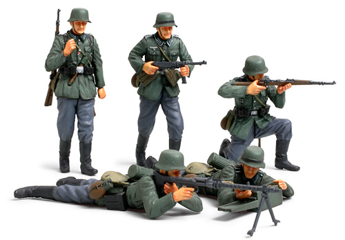 Модель - Немецкие пехотинцы