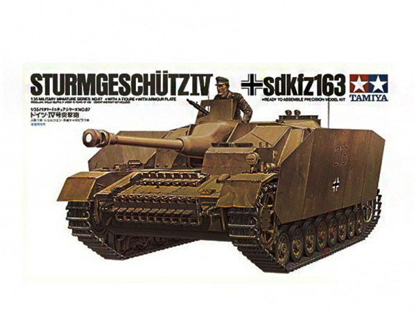 Немецкая САУ Sturmgeschutz IV Sd.Kfz.163. (1:35)