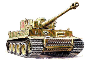 Немецкий тяжёлый танк Т -VI Тигр