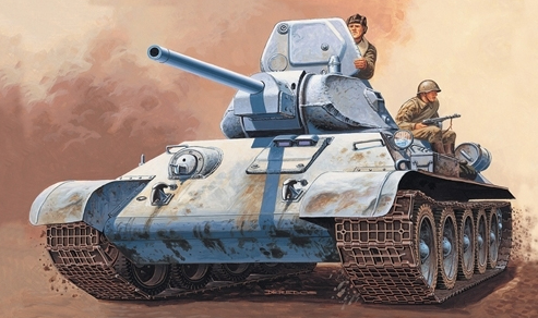 Модель - Танк T-34/76 M42