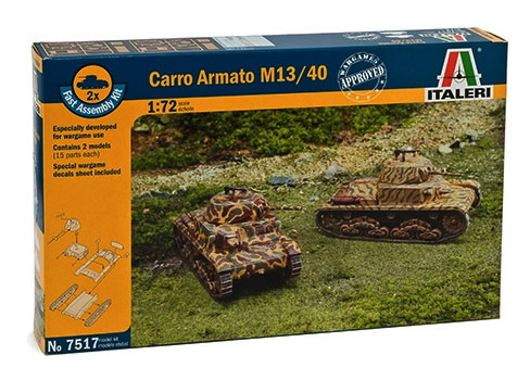 Модель - Танк Carro Armato M13/40
