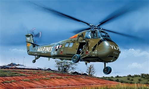 Модель - Вертолет UH-34J Sea Horse