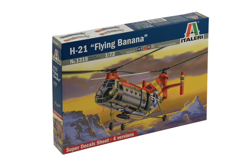 Модель - САМОЛЕТ H-21 &quot;Flying Banana&quot;