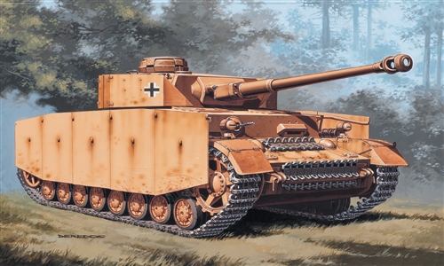 Модель - Немеций танк Т-4