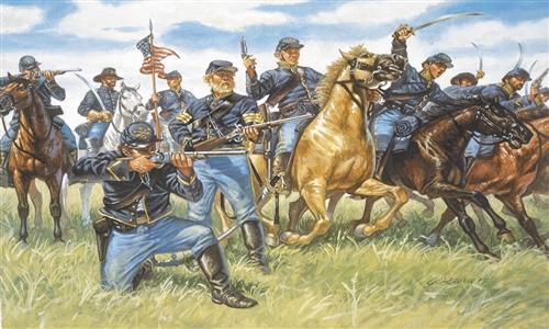 Солдатики Union Cavalry (American Civil War)