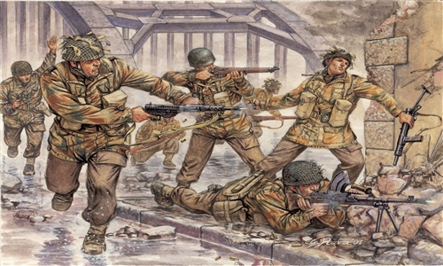 Солдатики Britich Paratroopers (WWII)
