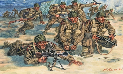 Модель - Солдатики British Commandos