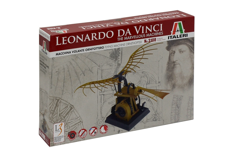 Модель - Летающая машина Леонардо