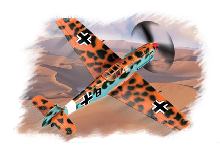 Модель - Самолет &quot;Bf109E-4/7&quot;