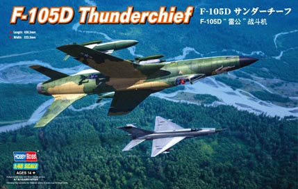 Модель - Самолет  F-105D Thunderchief