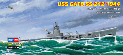 Модель - Подлодка USS Gato SS-212 1944