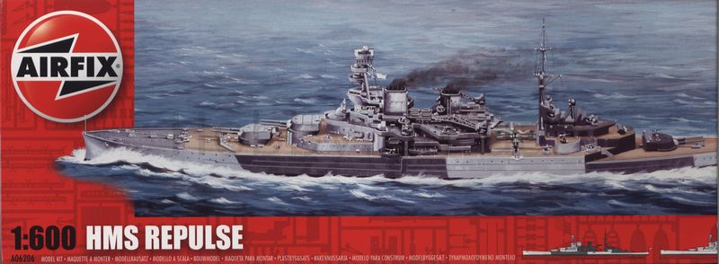 Модель - Корабль HMS REPULSE