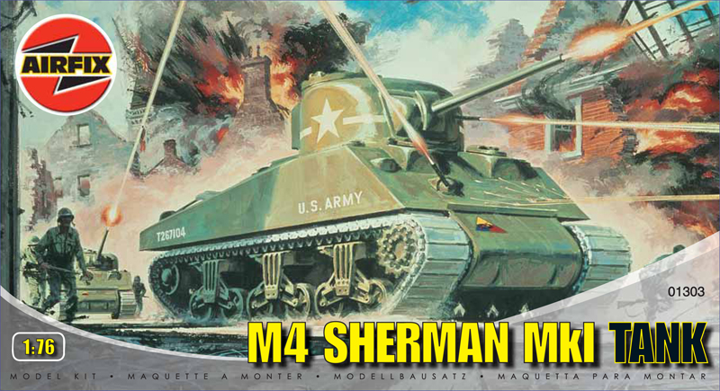 Модель - Танк SHERMAN M4 MK1