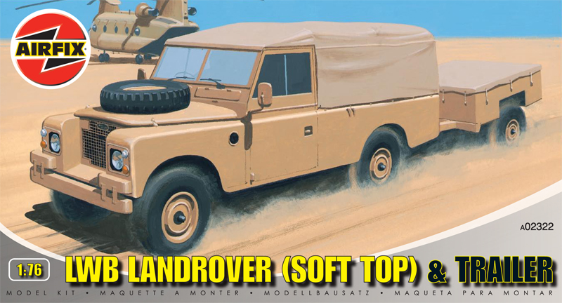 Модель - Грузовик с трейлером LWB LANDROVER(SFT TOP)