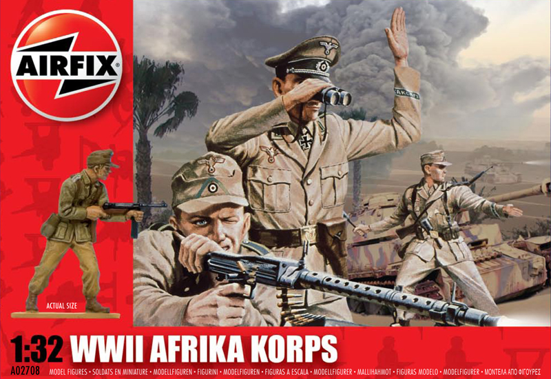 Модель - Немецкая пехота. Африка