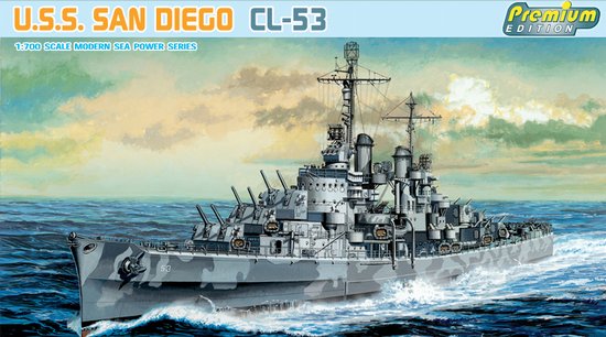 Модель - Корабль USS San Diego