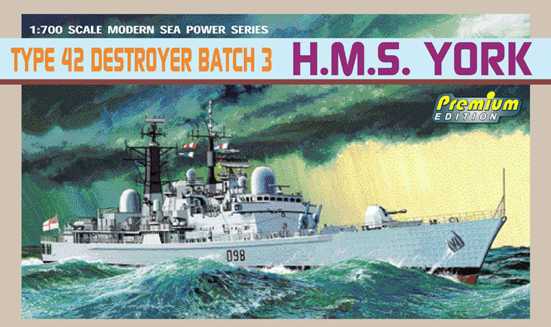Модель - Корабль RN TYRE 42 DESTROYER BATCH 3