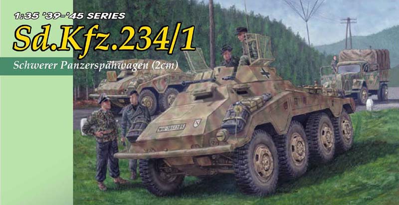 Модель - Танк Sd.Kfz.234/1