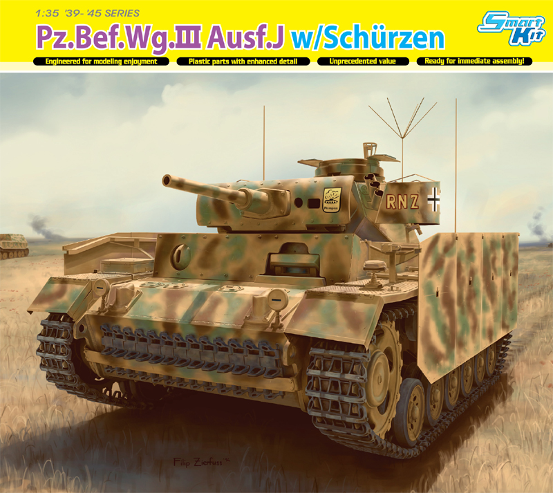 Модель - ТАНК Pz.Bef.Wg.lll Ausf.J