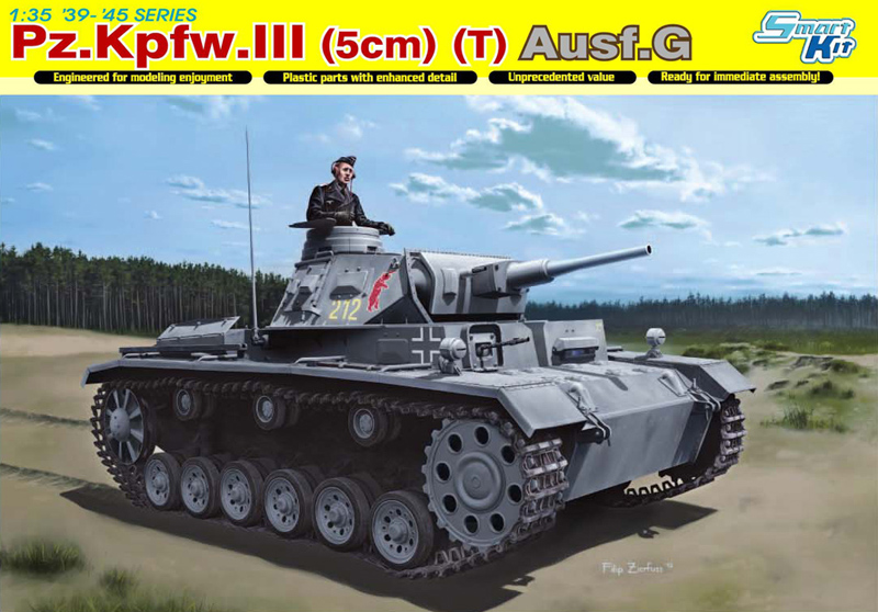 Модель - Танк Pz.Kpfw.III (5cm) (T) Ausf.G