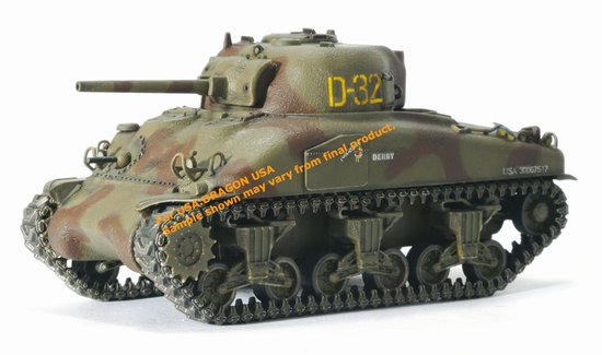 Модель-копия - Танк M4A1 Normandy 1944