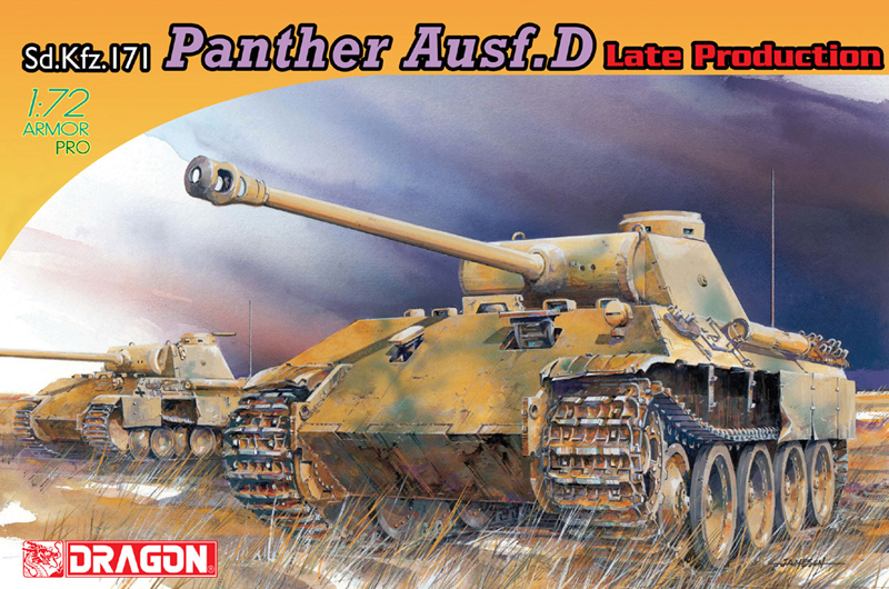 Модель - Танк Sd.Kfz.171 Panther Ausf.D поздний