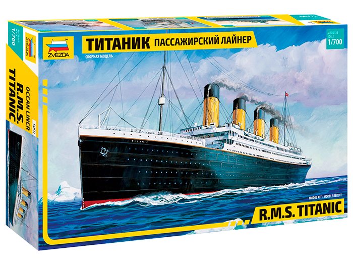 Модель - Пассажирский лайнер Титаник