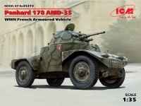 Модель - Panhard 178 AMD-35, Французский бронеавтомобиль ІІ МВ