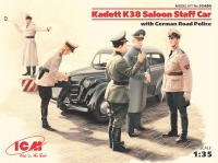 Модель - Kadett K38 седан, с Германской дорожной полицией