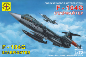 Модель - сверхзвуковой истребитель F-104G &quot;Старфайтер&quot;