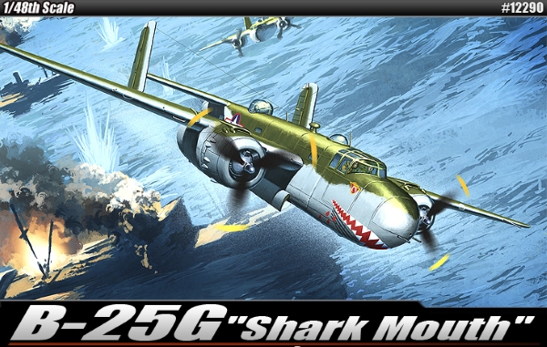Модель - Самолет  B-25G &quot;Shark Mouth&quot; (1:48)