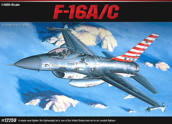 Модель - Самолет  F-16A/C FIGHTING FALCON (1:48)