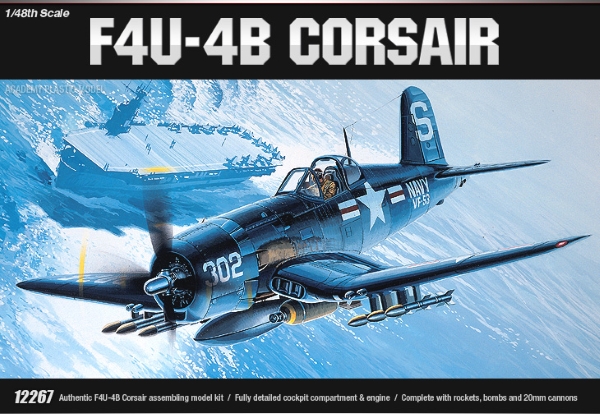 Модель - Самолет  VOUCHT F4U-4B CORSAIR (1:48)