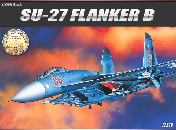 Самолет  S-27 FLANKER B (1:48)