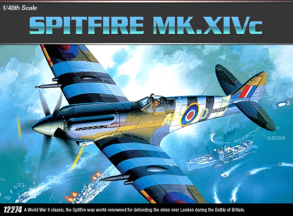 Самолёт  Spitfire Mk.14C (1:48)