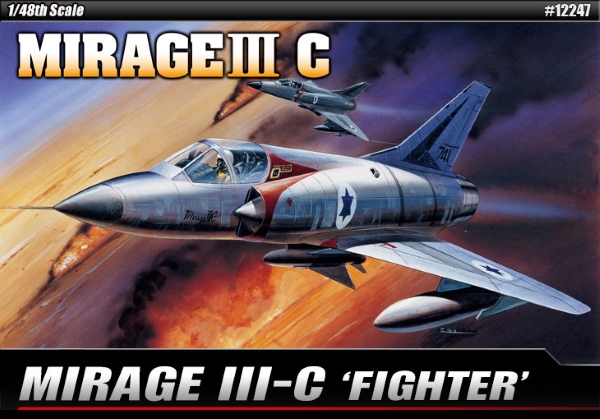 Модель - Самолет  MIRAGE III-C FIGHTER  (1:48)
