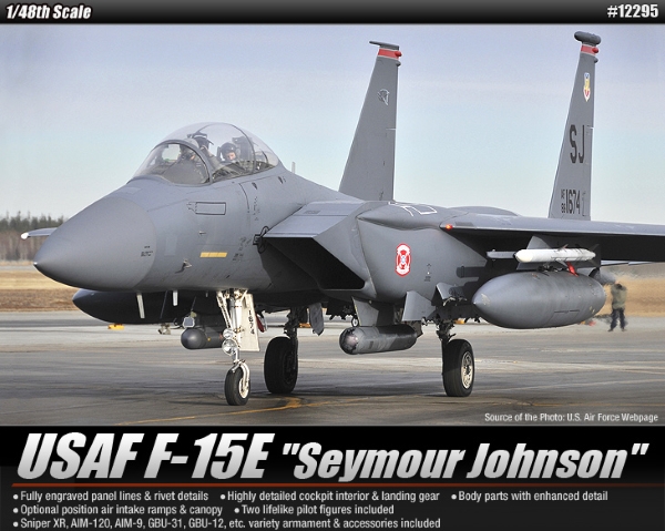 Самолет F-15E (1:48)
