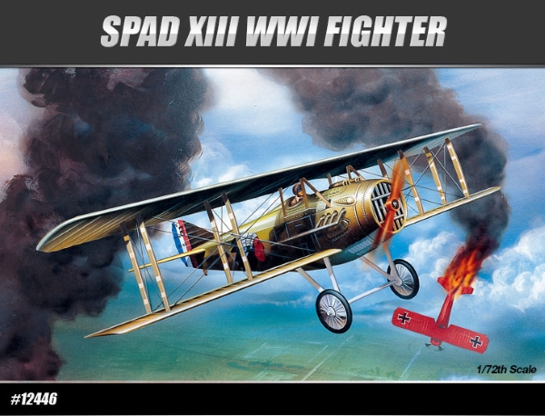 Самолет  SPAD XIII WWI FIGHTER (1:72)