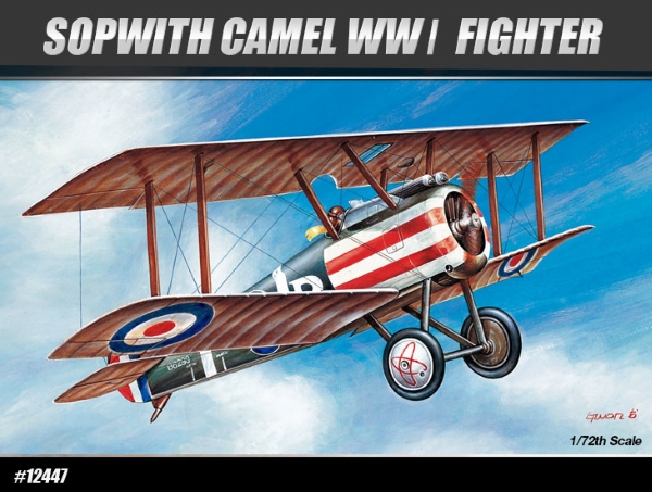 Самолет  SOPWITH CAMEL WWI FIGHTER (1:72)