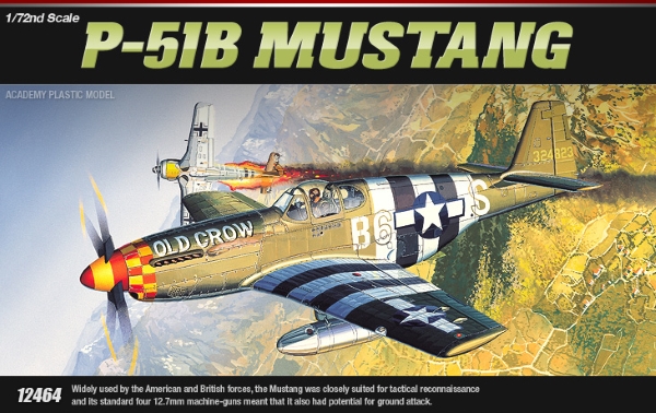 Самолёт  P-51B Мустанг (1:72)