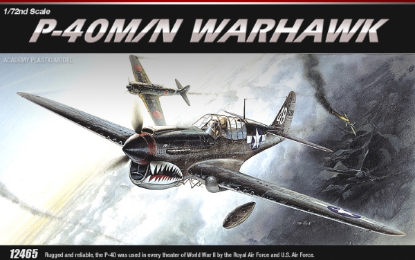 Самолёт  P-40M/N Warhawk (1:72)