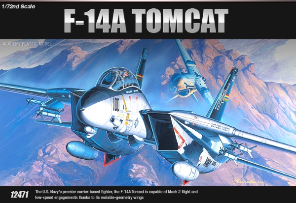 Самолет  F-14A (1:72)