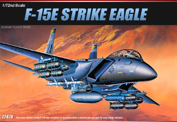 Модель - Самолет  F-15E STRIKE EAGLE (1:72)