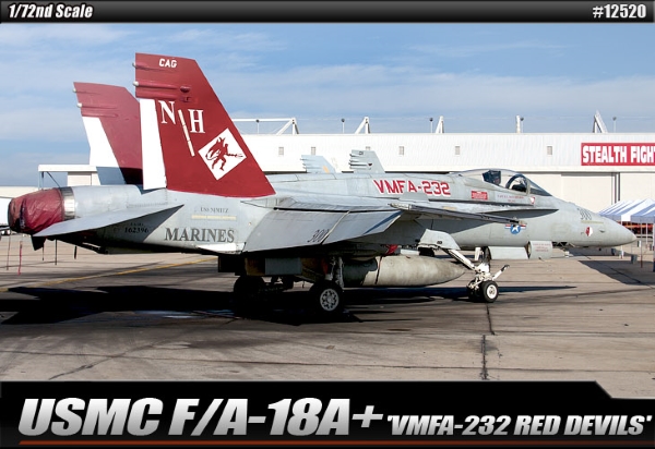 Модель - Самолет USMC F/A 18A+ VMFA-232 &quot;Red devils&quot; (1:72)
