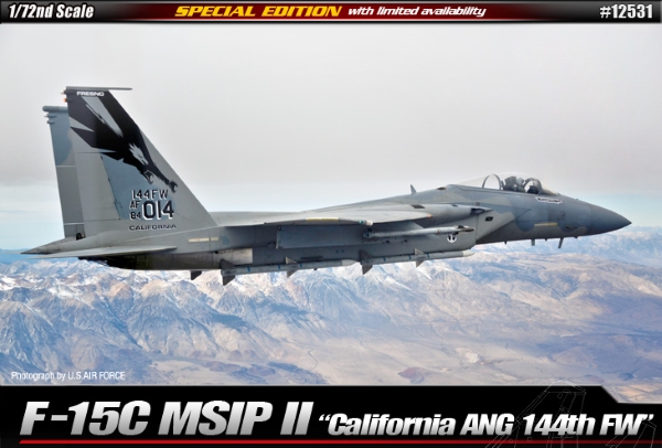 Самолёт  F-15C California ANG 144th FW  (1:72)
