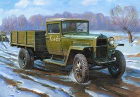 Модель - Советский армейский грузовик образца 1943 года ГАЗ–ММ