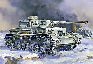 Модель - Немецкий средний танк Т - IV(G).