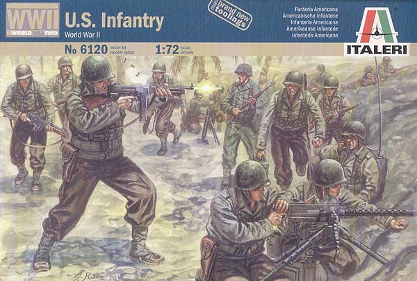 Модель - Американская пехота времён великой отчесвенной войны